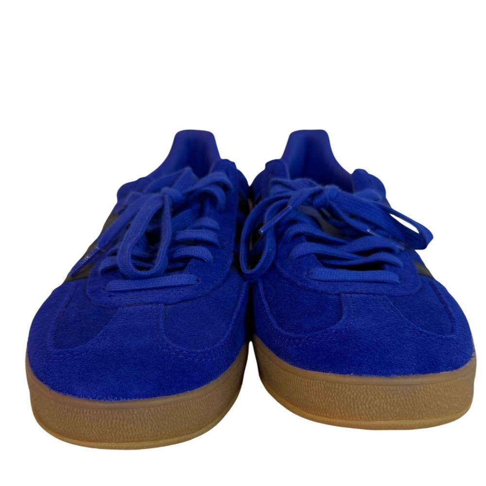 Adidas Gazelle Mens Royal Blue Black Gum Suede Low Top Sneakers Trainers 11 NEW - Picture 7 of 9